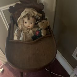 Antique High Chair 