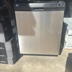 Stainless Steel Kenmore Dishwasher –  Works, Clean, Ready to Install