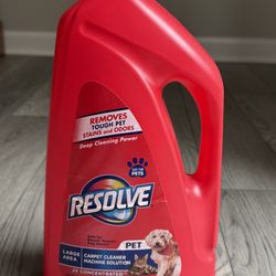 Resolve Pet Carpet Cleaner Solution