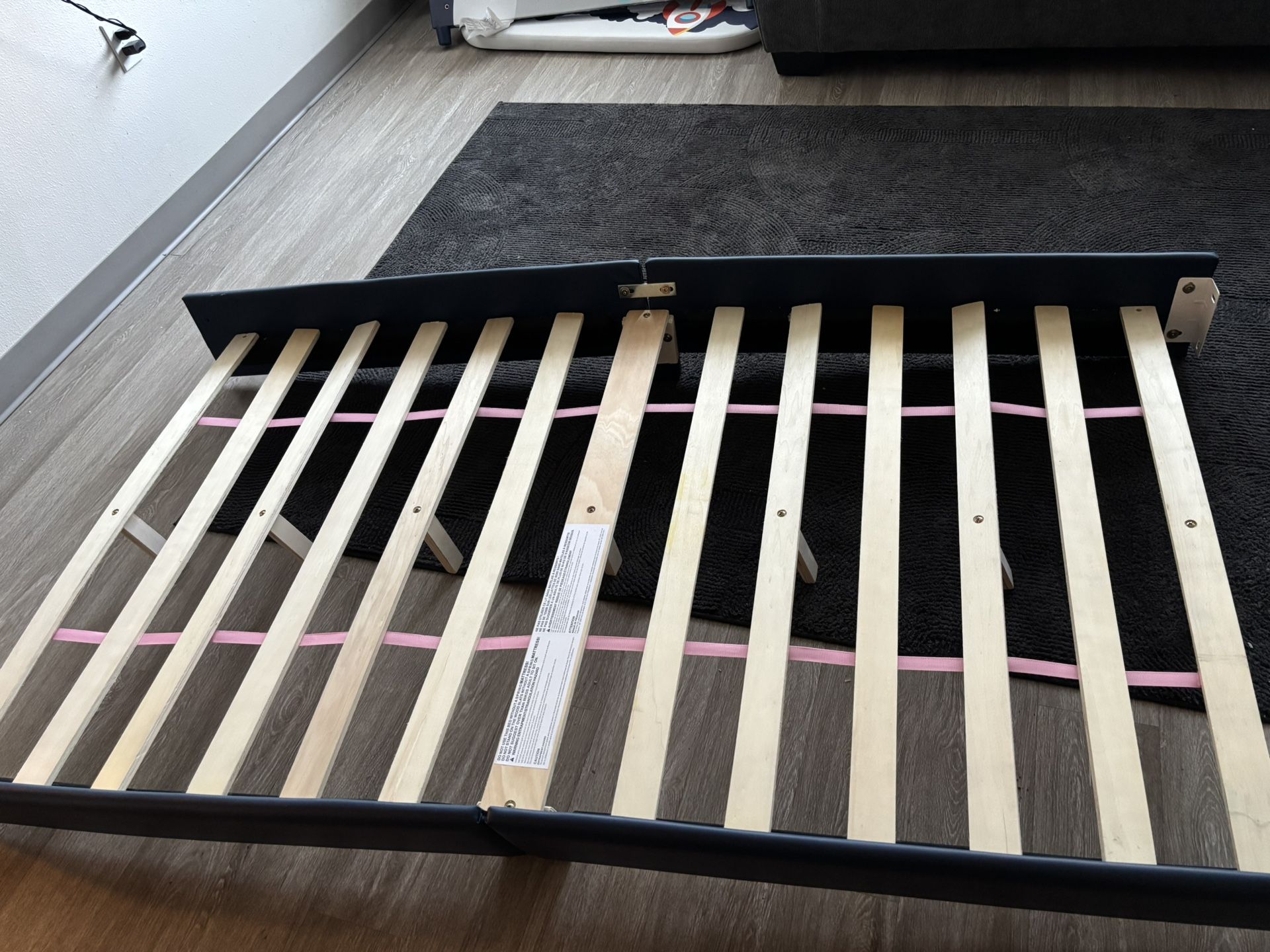 Spaceship bed frame