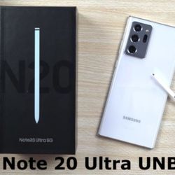 Samsung Galaxy Note 20 Ultra 5G  Unlock country in the world
