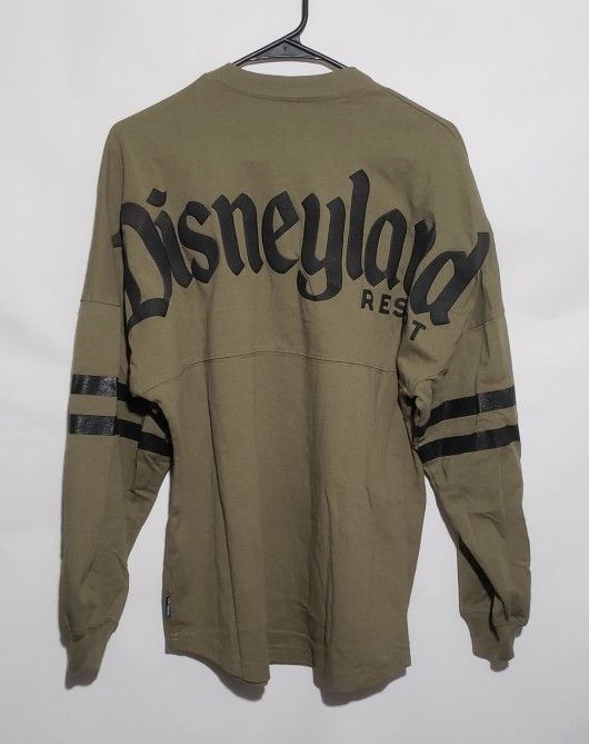 Disneyland Resort Spirit Jersey Oliver Green Shirt adult unisex size small