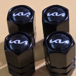 Kia Tire Valve Stem Caps 4 Pack