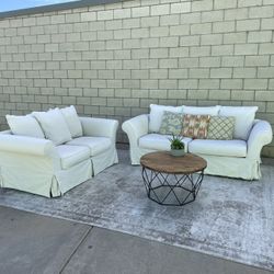 *Free Delivery* Rowe Furniture Couch Sofa Loveseat Set 