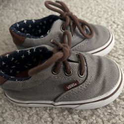 Vans size 4.5 Toddler