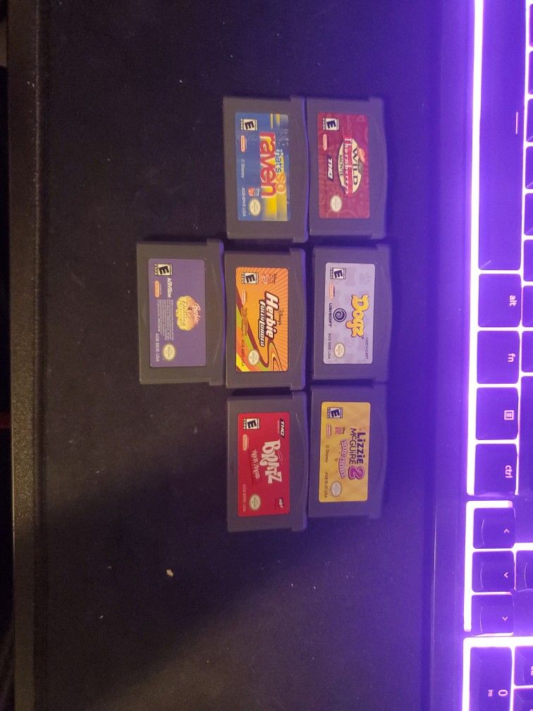 Gameboy Advanced Video Games