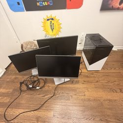 Gaming PC and Monitors 