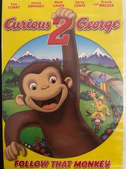 CURIOUS GEORGE 2: Follow That Monkey Widescreen Edition (DVD-2009) NEW!