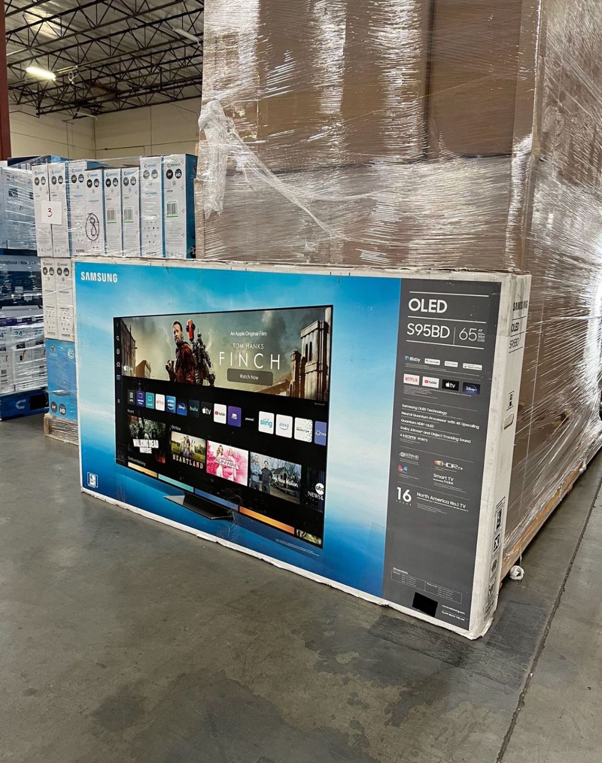 Samsung OLED 65 Inch TV 4K Smart HDR 