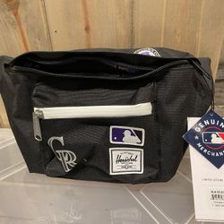 Hershel Colorado Rockies Black Hipsack Fannypack brand new black 