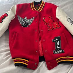 Red Letterman Jacket 