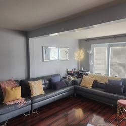 Leather Couch 