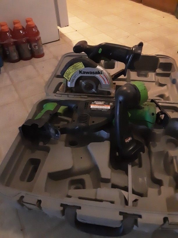 Kawasaki Sawzall Skilzaw And Light