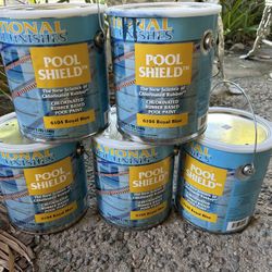 Pool Paint 5 Containers 