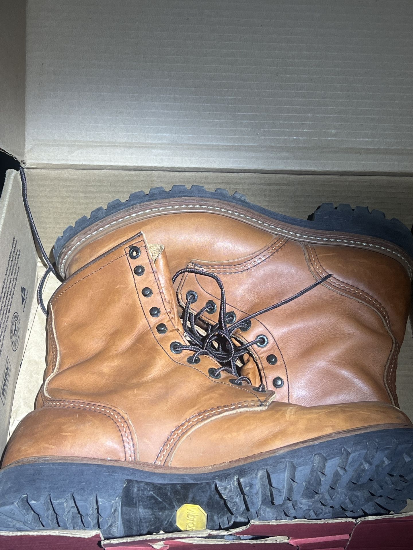 Red Wing Steel Toe Boots