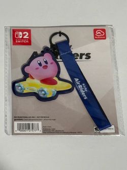 Kirby Air Riders Keychain – Edición Promocional Exclusiva, Nuevo y Sellado