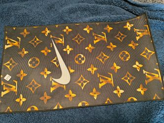 Brown LV Nike matt