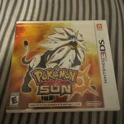 Pokemon Sun 3DS