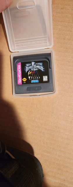 Vintage Sega Game The Mighty Morphine Power Rangers