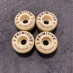 Primitive Skateboards 52mm 98a Skateboard Wheels