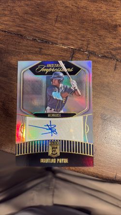 Braylon Payne Autograph card