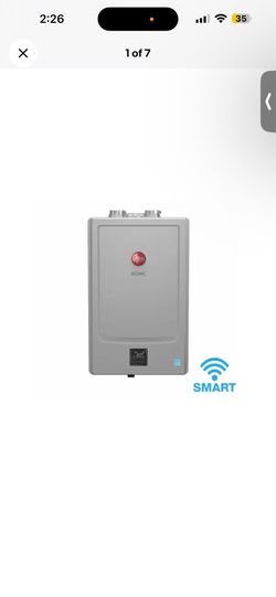Rheem IKONIC 11.2 GPM Smart Super High Efficiency Indoor or Outdoor Natural Gas