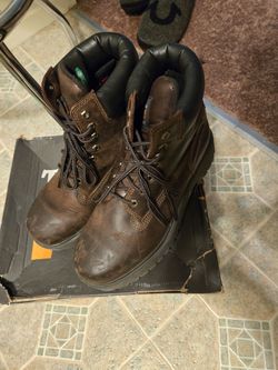 Worn a handful of times Timberland work boots