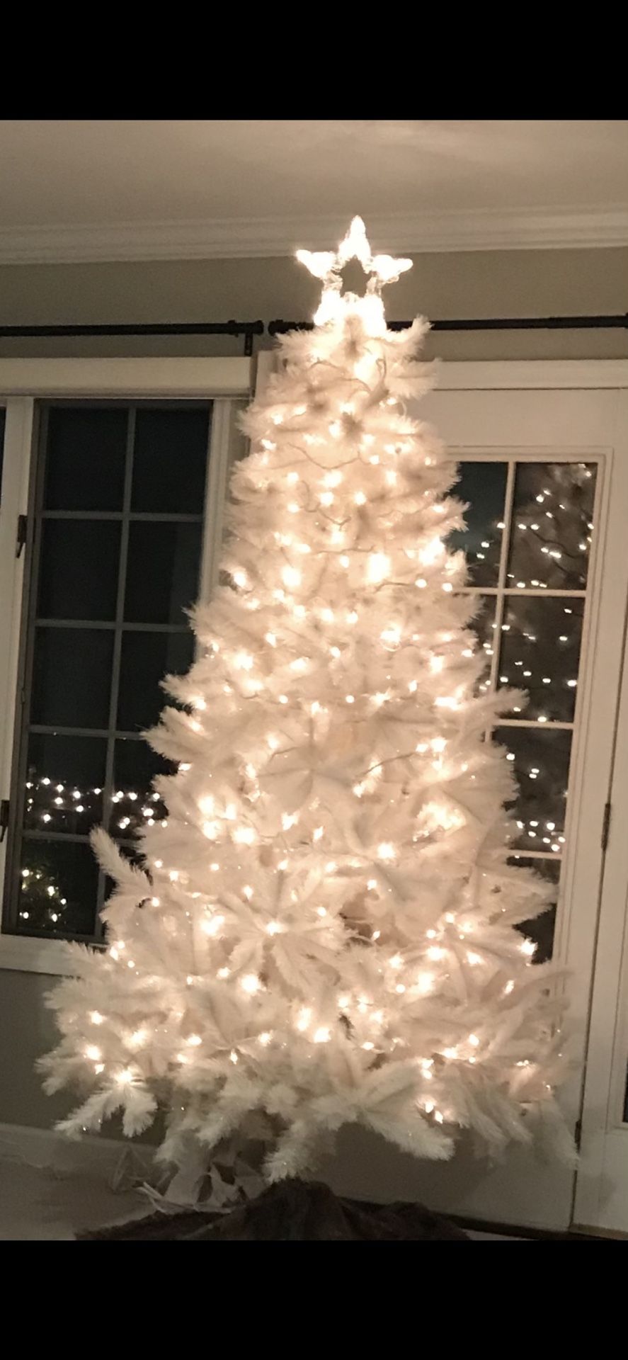 White Christmas Tree 6 1/2 ft.