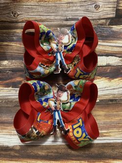 Toy Story Woody hair bows