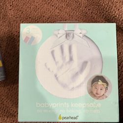 Baby Handprint Keepsake DIY 