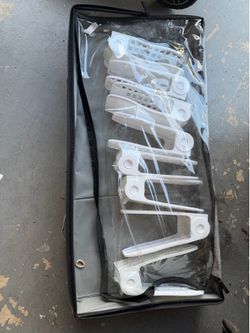 Shoe storage with organizers