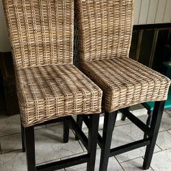 Pier 1 Beachy Bar Stools 2