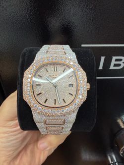 Moissanite Buss Down Watch
