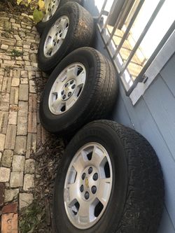 Silverado rims & tires