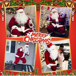 Santa Clause Costume Size Xl 