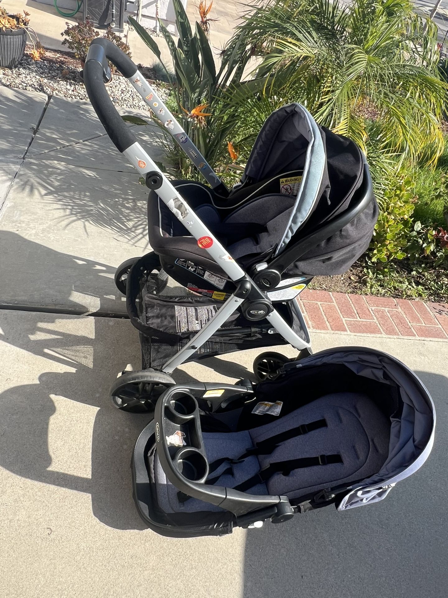 Stroller With Car Seat And Base $120