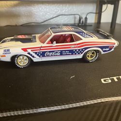 Dodge Challenger Coca-Cola car diecast collectible