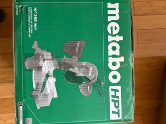 Metabo HPT 10in Mitersaw