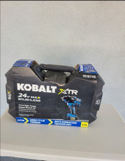 Kobalt 24v xtr 1/2 impact drill new
