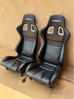 Corbeau Evolution X seats with Corvette  Brackets