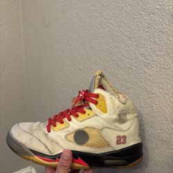 Off White Jordan 5 Sail