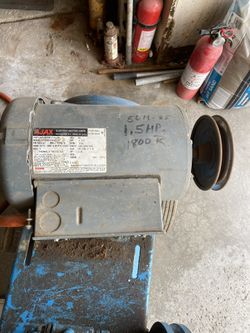 1 1/2 Hp 1725 Rpm Motor