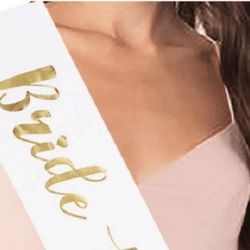 Bride Sash
