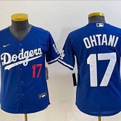 YOUTH LOS ANGELES DODGERS STITCHED BASEBALL JERSEY 