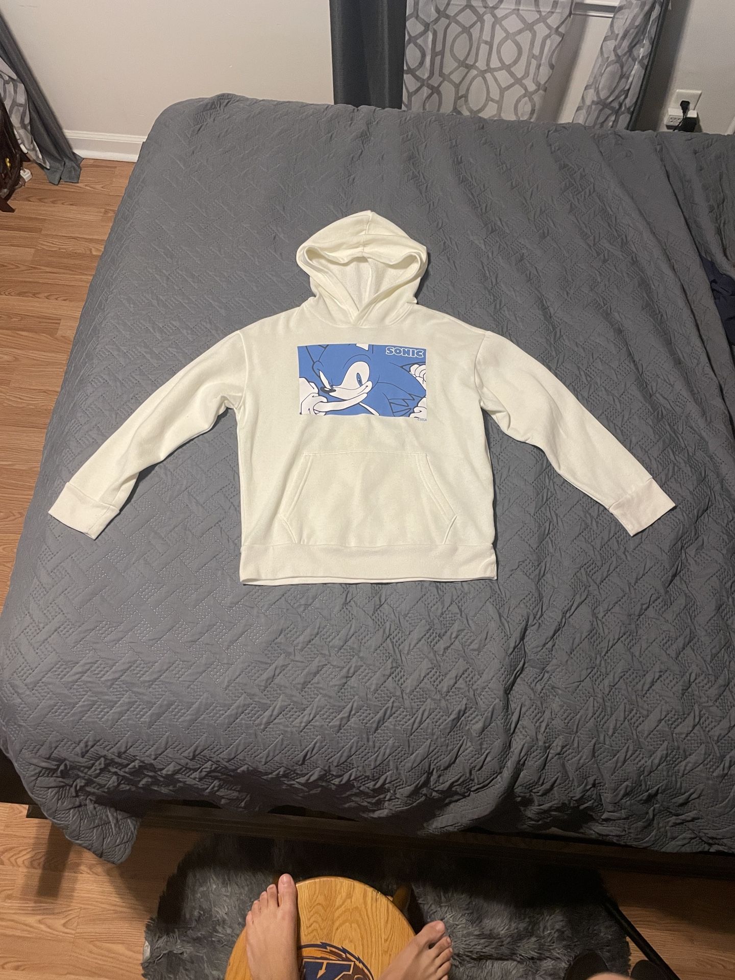 Old Navy Cream Sonic Hoodie