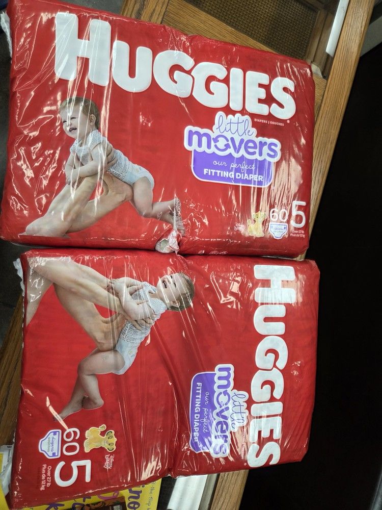 Huggies Little Movers Size 5