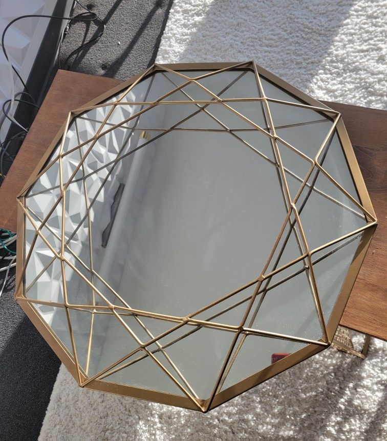 Geometric Wall Mirror