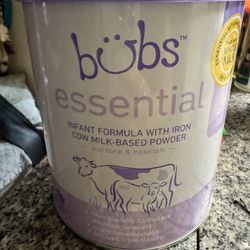Bubs essential cow milk