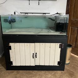90 Gallon Aquarium With Sump Complete Set Up