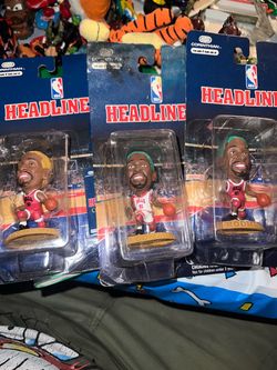 Dennis Rodman Corinthian Headliners NBA Figures – Lot of 3